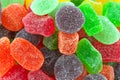 Bunch of colorful jelly candy or sweets. Good for health conceptual. Royalty Free Stock Photo