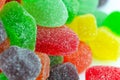 Bunch of colorful jelly candy or sweets. Good for health conceptual. Royalty Free Stock Photo