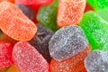 Bunch of colorful jelly candy or sweets. Good for health conceptual. Royalty Free Stock Photo