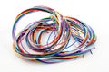 A bunch of colourful cables Royalty Free Stock Photo