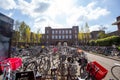 A Bunch of Commuter Bike in Amsterdam