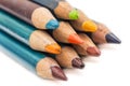 Bunch Of Crayons Royalty Free Stock Photo