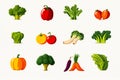 Bunch of different vegetables are shown here in this picture,. Generative AI