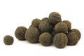 Bunch of dried black limefruit Royalty Free Stock Photo