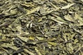 A Bunch Of Dried Green Tea Leaves Royalty Free Stock Photo