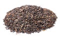 A bunch of dry black unpressed tea with flavors