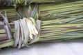 A bunch of dry green lemongrass Royalty Free Stock Photo