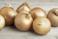 Sweet Southern Onions On A White Panel Board Royalty Free Stock Photo