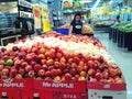Bunch of fresh fruits sold at a grocery