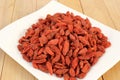 Bunch of goji berries Royalty Free Stock Photo