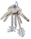 Bunch of keys Royalty Free Stock Photo