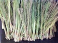 A bunch of lemongrass on display Royalty Free Stock Photo