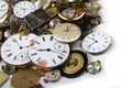 Bunch of pocket watch clockworks