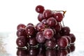 Bunch of red grapes