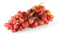 Bunch of red grapes Royalty Free Stock Photo
