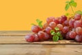 Bunch of red grapes Royalty Free Stock Photo