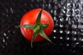 Bunch of red ripe tasty fresh cherry tomatos Royalty Free Stock Photo