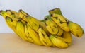 Bunch Ripe bananas Royalty Free Stock Photo