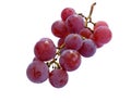 Bunch of ripe scented grapes