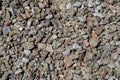 Bunch of a small crushed stones background
