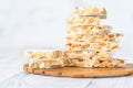 Bunch of spanish turron