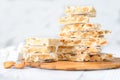 Bunch of spanish turron