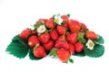 A bunch of strawberries