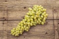 Bunch of sweet green seedless grapes variety Royalty Free Stock Photo