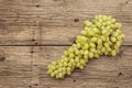 Bunch of sweet green seedless grapes variety Royalty Free Stock Photo