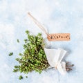A Bunch of Thyme Royalty Free Stock Photo