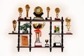 A Bunch of Trophies Royalty Free Stock Photo