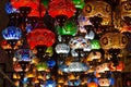 turkish lamps in gift shops Royalty Free Stock Photo