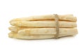 Bunch of white asparagus Royalty Free Stock Photo
