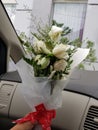 a bunch of white roses is a sign of everlasting true love