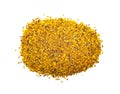 A bunch of yellow bee pollen Royalty Free Stock Photo