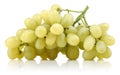 A bunch of yellow grapes Royalty Free Stock Photo