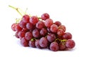 Bunches of Summer fresh red grape