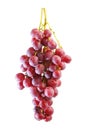 Bunches of Summer fresh red grape