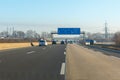 Bundesautobahn 4 at Cologne, Germany Royalty Free Stock Photo