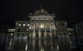 Bundeshaus at night, Bern, Switzerland Royalty Free Stock Photo