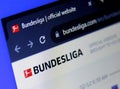 Bundesliga , german football league logo Royalty Free Stock Photo