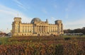 Bundestag Berlin in the autumn Royalty Free Stock Photo