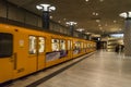 Bundestag Station with train Royalty Free Stock Photo