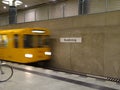 Bundestag Subway Station Royalty Free Stock Photo