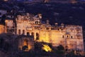 Bundi Palace at night, India