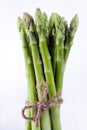 Bundle of asparagus spears