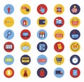 bundle of commerce electronic icons