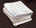 Bundle of documents Royalty Free Stock Photo