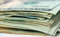 Bundle of dollars Royalty Free Stock Photo