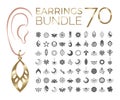 70 Bundle earrings